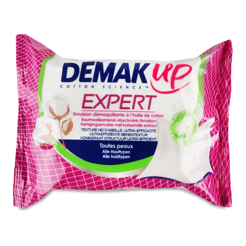 Косметичні Вологі Серветки для Обличчя Expert Demakeup, 23 шт