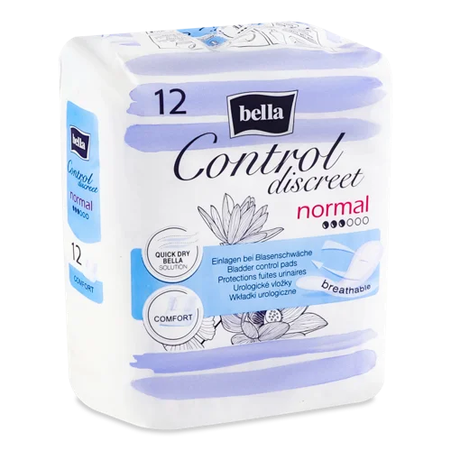 Урологічні Прокладки Normal Control Discreet Bella, 12 шт