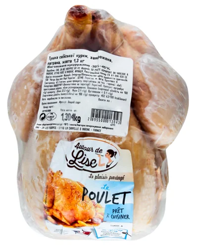 Тушка Куряча Жовта Вищого Ґатунку, 1.5 кг