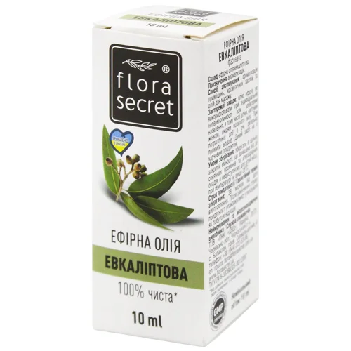 Олія ефірна Flora Secret евкаліптова 10мл