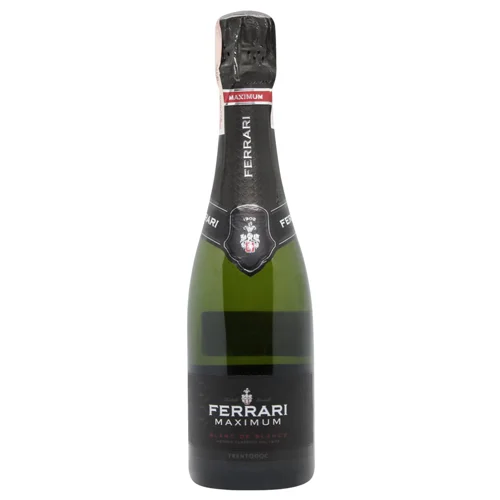 Вино ігристе Ferrari Maximum біле брют 12,5% 0,375л