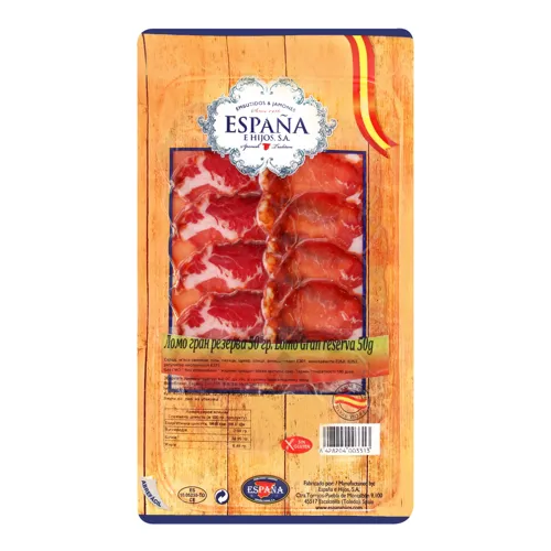 Хамон Lomo Gran Reserva Espana E Hijos с/в в/у 50г