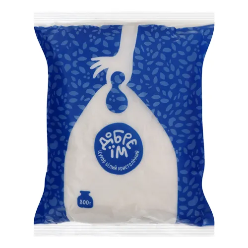 Цукор білий кристалічний Добре Їм м/у 800г