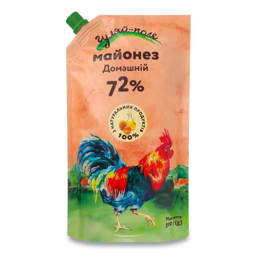 Майонез Вищого Ґатунку 72% Домашній, 500г