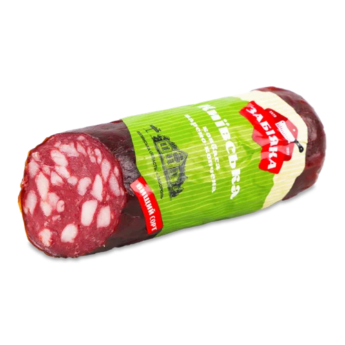 Ковбаса Варено-Копчена Київська Забіяка, 1 кг