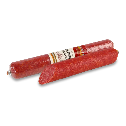 Ковбаса Салямі Золотиста Наші Ковбаси Сирокопчена, кг