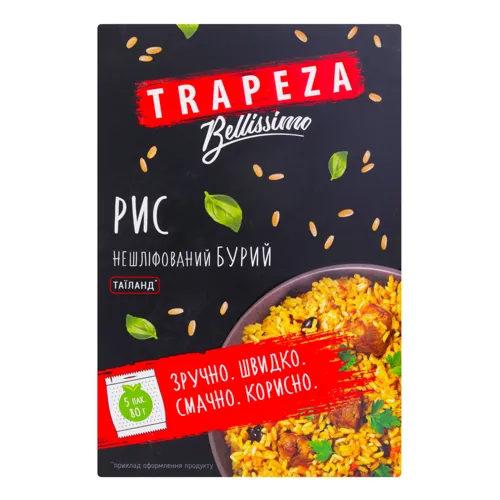 Рис Бурий нешліфований Trapeza