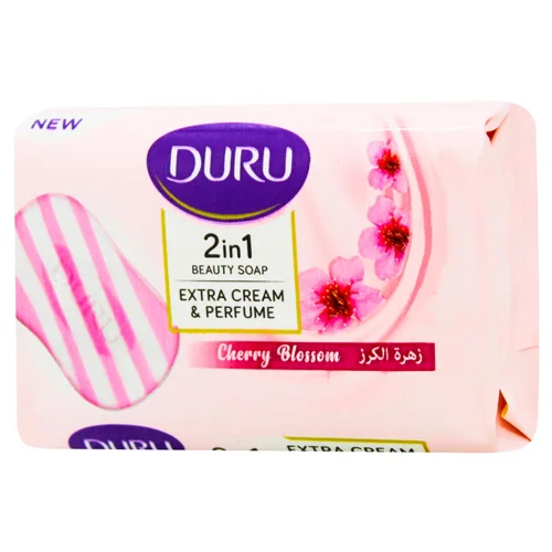 Мило тверде Duru Extra Cream&Perfume з ароматом цвітіння вишні 100г