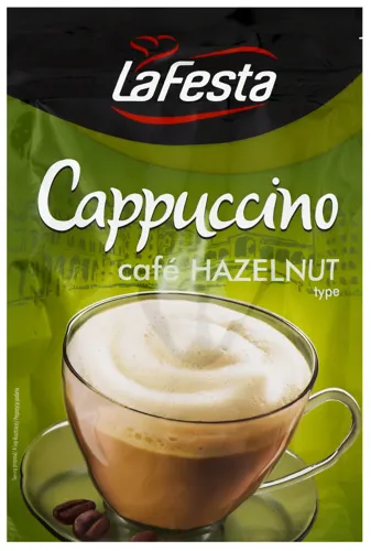 Напій кавовий розчинний Hazelnut Cappuccino La Festa м/у 100г