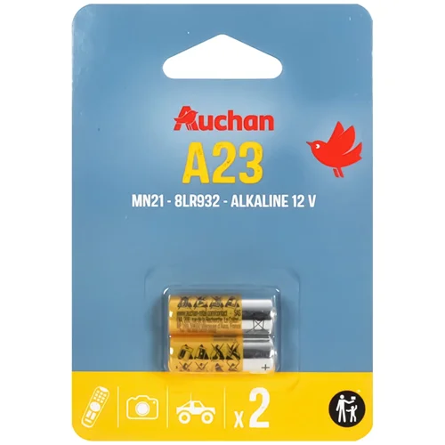 Батарейки Auchan Standart А23 2шт