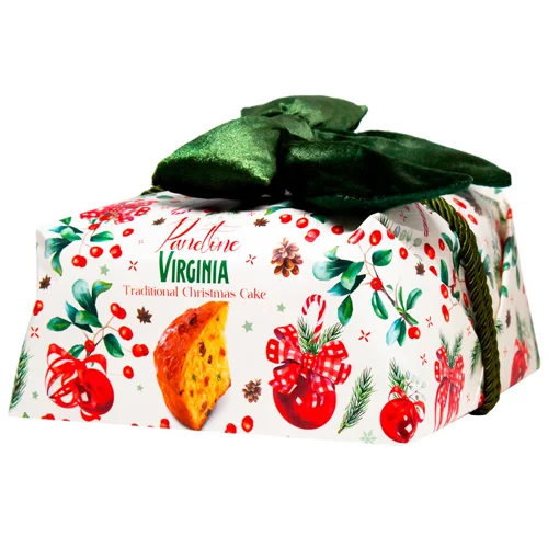 Панетоне Amaretti Virginia Італійське Різдво традиційний 1кг