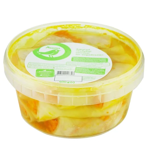 Голубці Auchan овочеві по-корейськи 400г