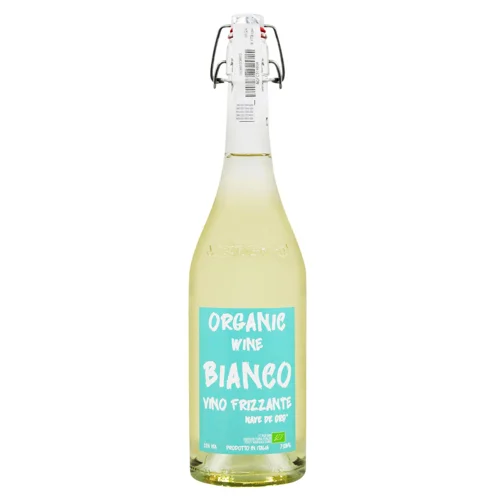 Вино ігристе Nave de Oro Bianco Frizzante Bio біле екстра сухе 11% 0,75л