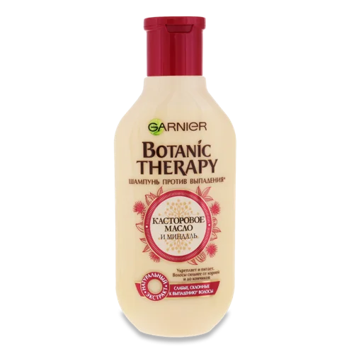 Шампунь Проти Випадання Волосся з Касторовою Олією та Мигдалем Botanic Therapy Garnier, 250мл