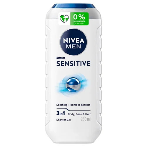 Гель для душу Nivea Men Sensitive 3в1 250мл