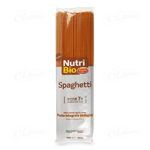 Вироби макаронні Nutri Bio Reggia «Спагетті» органік, 500г