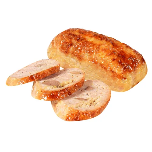 Шийка куряча фарширована, з печінкою