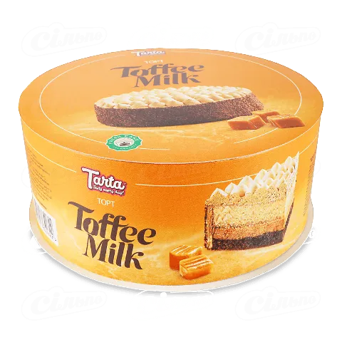 Торт Tarta Toffee Milk бісквітний, 450г