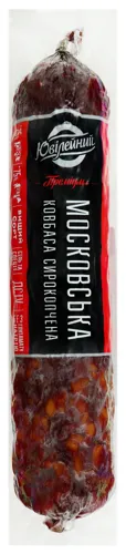 Ковбаса Московська Ювілейний Преміум сиров'ялена вищого ґатунку 0.25кг