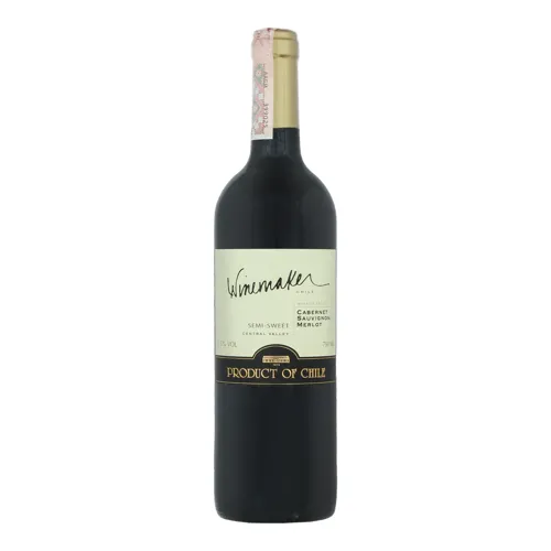 Вино 0.75л 11.5% червоне напівсолодке Cabernet Sauvignon/Merlot Winemaker пл