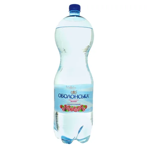 Вода Оболонська зі смаком малини 2л