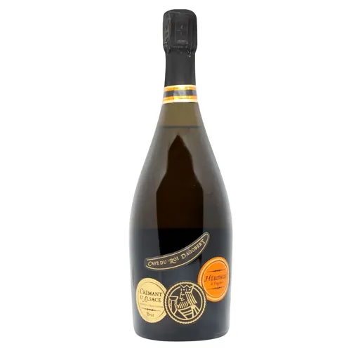 Вино ігристе Roi Dagobert Cremant d'Alsace Heritage біле брют 12% 0,75л