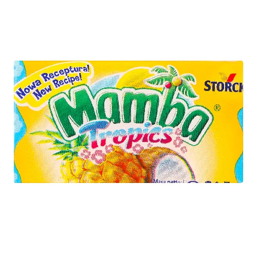 Цукерки Mamba зі смаком кола-ананас жувальні 26,5г