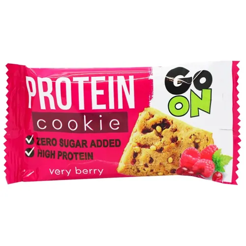 Печиво Go on nutrition білкове з фруктами 50г