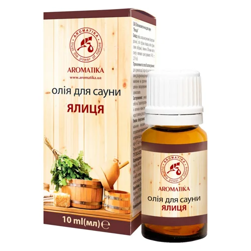 Олія косметична Ароматика Ялиця для саун 10мл