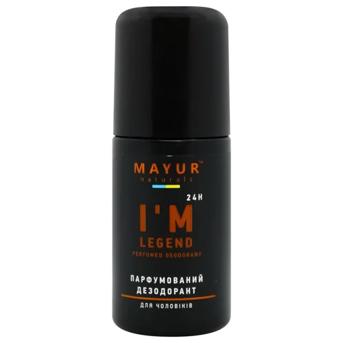 Дезодорант кульковий Mayur I'm Legend парфумований для чоловіків 50мл