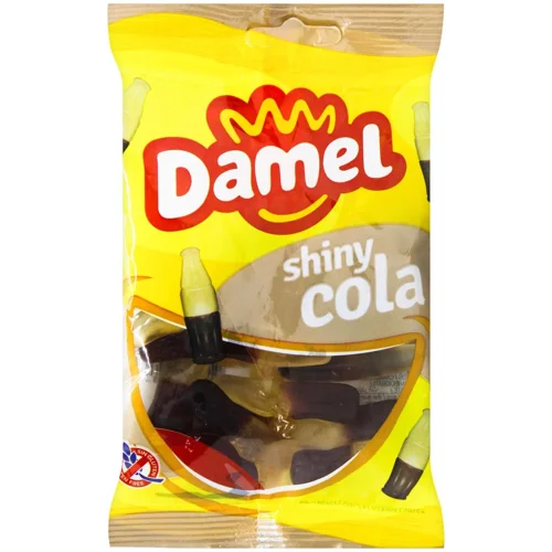 Цукерки желейні Damel Shiny Cola Bottle 80г