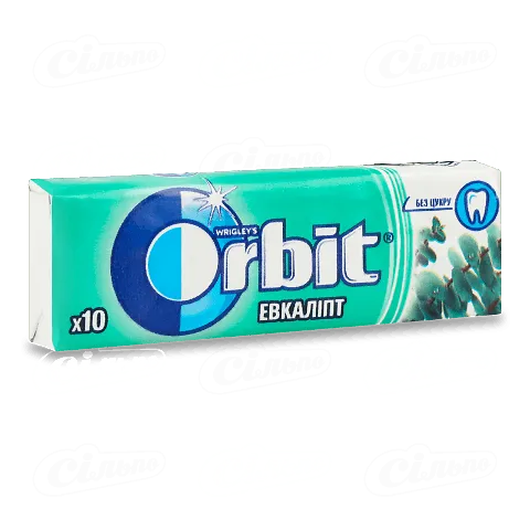 Гумка жувальна Orbit Евкаліпт, 14г