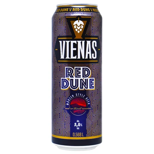 Пиво Vienas Red Dune темне 5,8% 0,5л