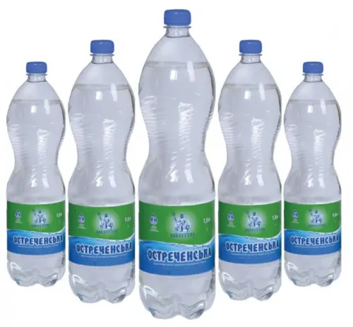 Вода мінеральна сильногазована "Остреченська" Нептун 1,5л