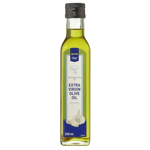 Олія оливкова Metro Chef Extra Virgin з часником 250мл