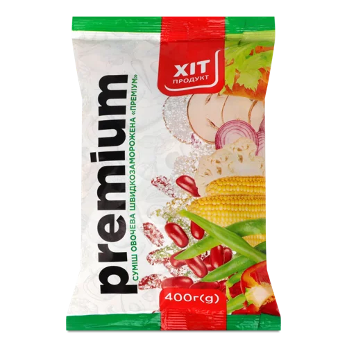 Овочева Суміш Швидкозаморожена Преміум, м/у 400г