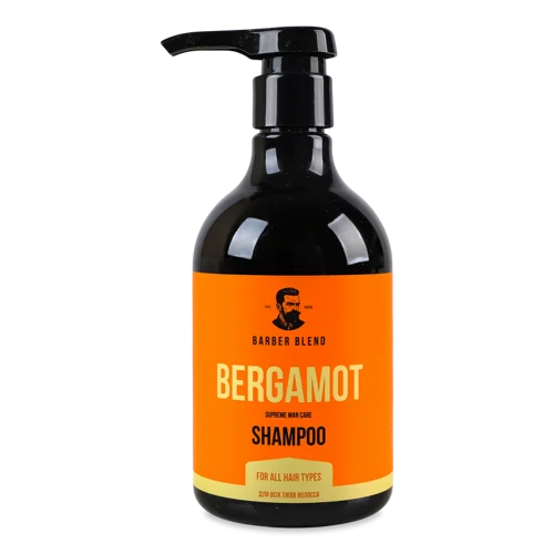 Шампунь Для Всіх Типів Волосся Bergamot Barber Blend, 500мл