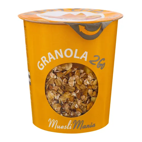 Сніданки сухі Гранола з манго Mango-Chia Cranola 2Go Muesli Mania ст 70г