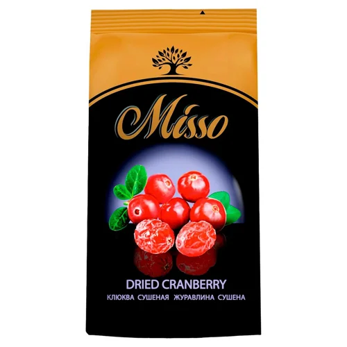 Журавлина Misso сушена 100г