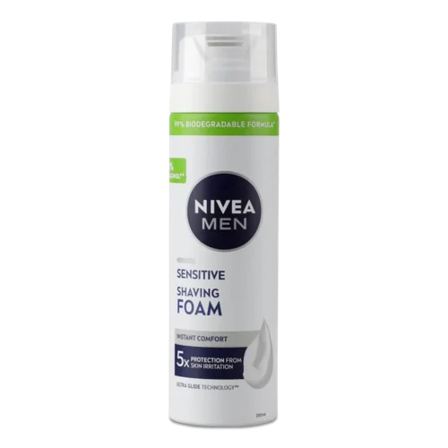 Піна для гоління Nivea для чутливої шкіри