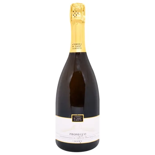 Вино ігристе Terre di Sant'Alberto Prosecco Tenet брют біле 11% 0,75л