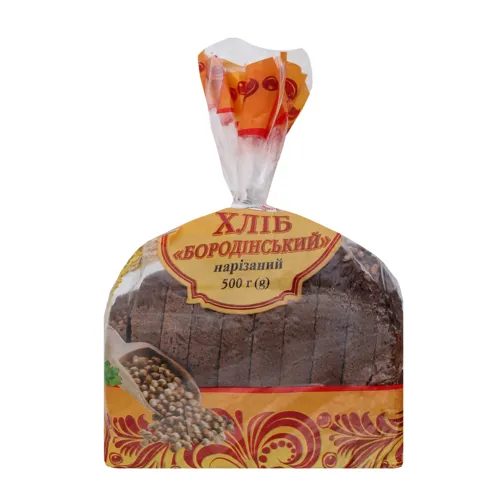 Хліб нарізний Бородинський Формула смаку м/у 500г