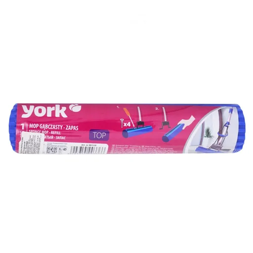 Запаска для мопа York губчаста