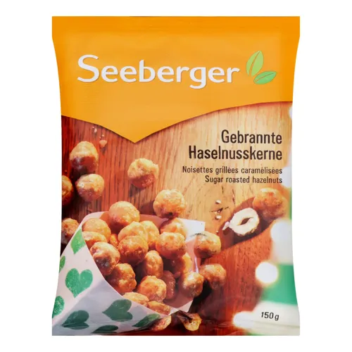 Ліщина Seeberger смажена в цукрі 150г х 12