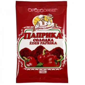 Паприка червона солодка Огородник мелена 100г