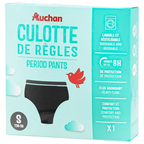 Менструальна нижня білизна Auchan Super розмір S 1шт