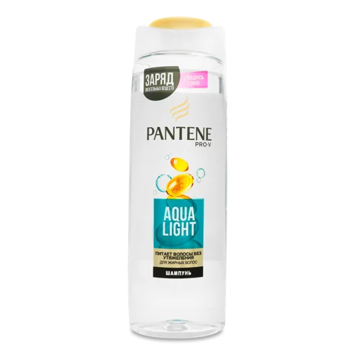 Шампунь для Волосся Aqua Light Pantene Pro-V, 400мл