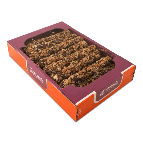 Вафлі Трубочки Глазуровані Crunch, 370г, Традиція