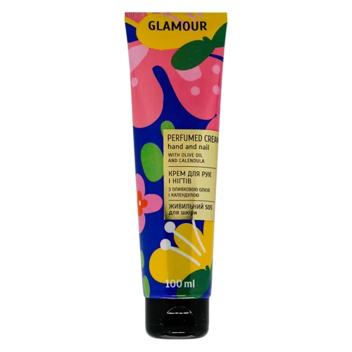 Крем для рук Мій Каприз Glamour з оливковою олією та календулою 100мл