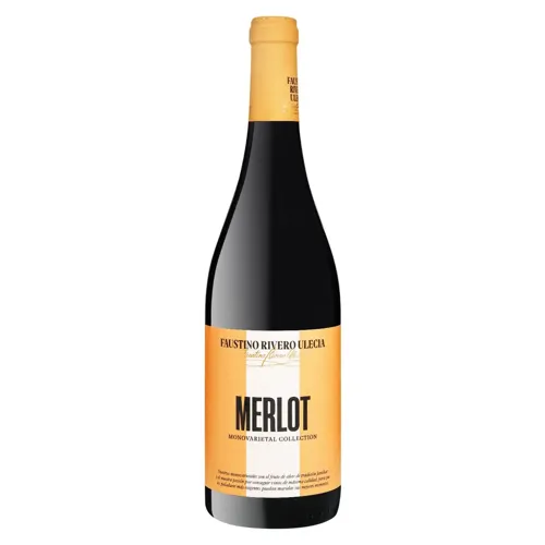 Вино Faustino Rivero Ulecia Merlot червоне сухе 13% 0,75л